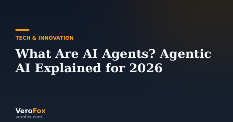 Illustration of multiple AI agents collaborating on a workflow across connected apps and data sources in 2026